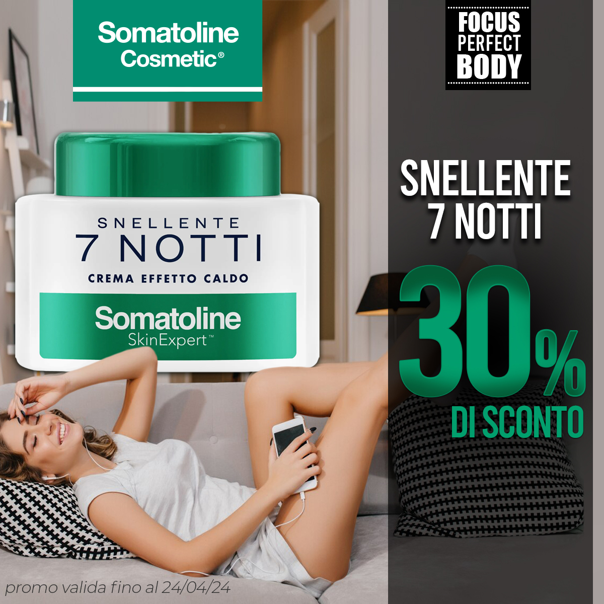 Crema Snellente 7 Notti Somatoline